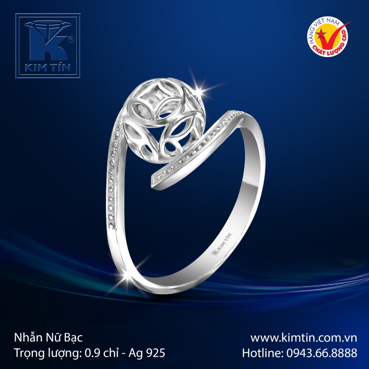 Nhẫn Nữ - Bạc 925