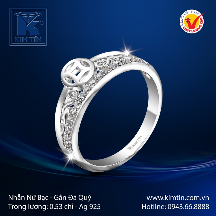 Nhẫn Nữ - Bạc 925