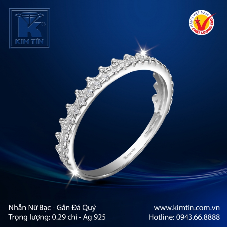 Nhẫn Nữ - Bạc 925