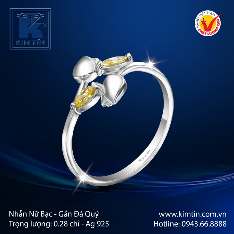 Nhẫn Nữ - Bạc 925