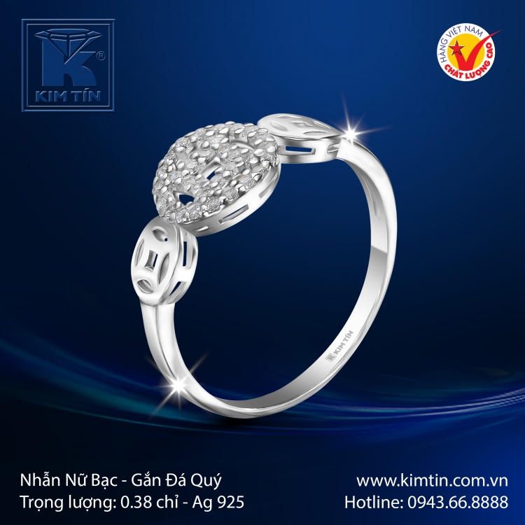 Nhẫn Nữ - Bạc 925