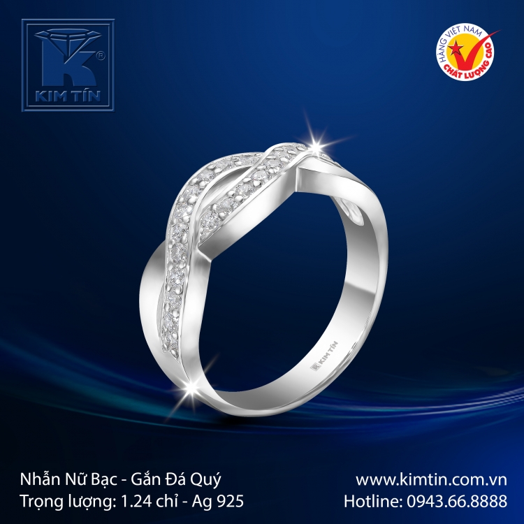 Nhẫn Nữ - Bạc 925