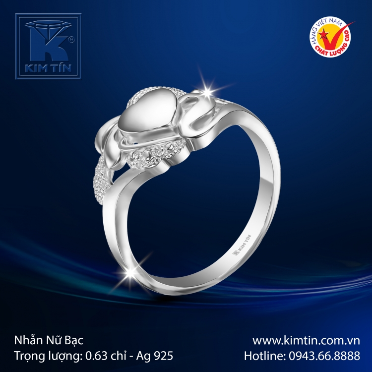 Nhẫn Nữ - Bạc 925