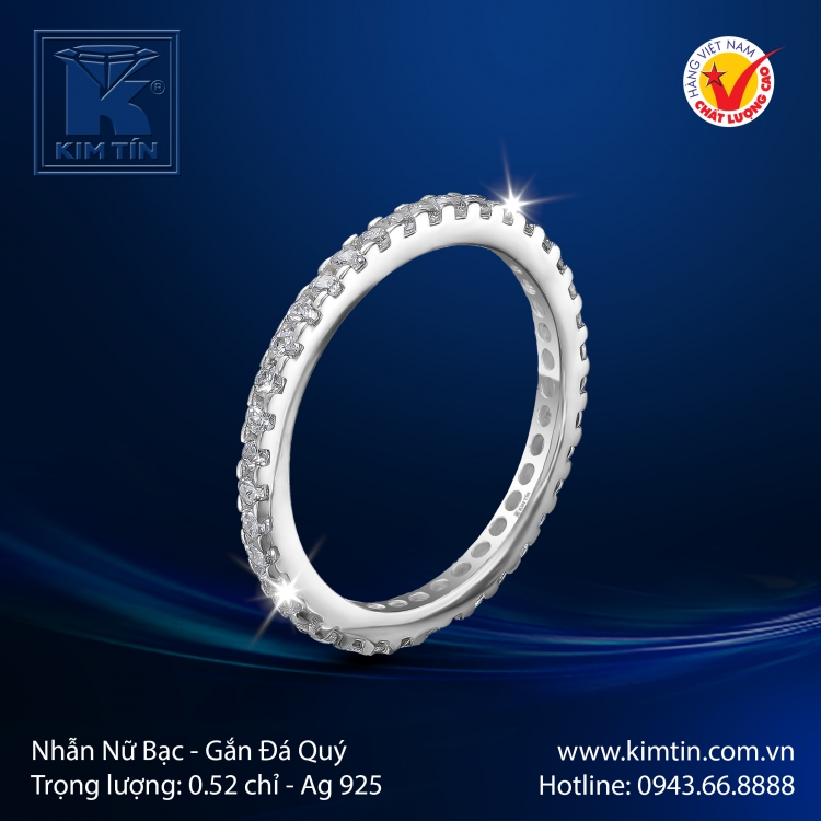 Nhẫn Nữ - Bạc 925