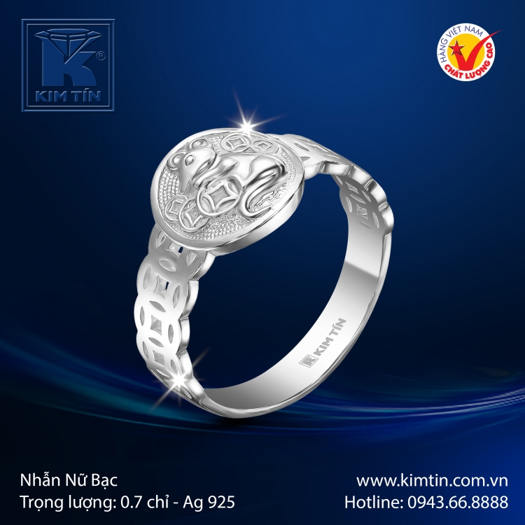 Nhẫn Nữ - Bạc 925