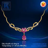 Dây chuyền nữ - Vàng 24K