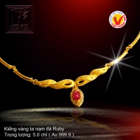 Kiềng cổ vàng 24K
