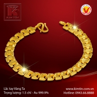 Lắc tay vàng 24K