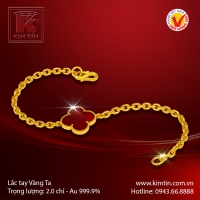 Lắc tay vàng 24K