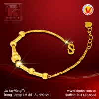 Lắc tay vàng 24K