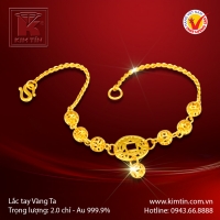 Lắc tay vàng 24K