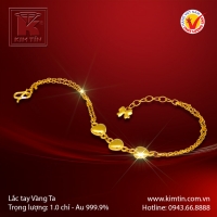 Lắc tay vàng 24K
