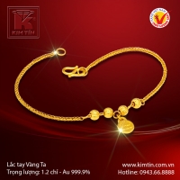 Lắc tay vàng 24K