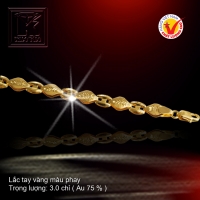 Lắc tay vàng 18 K