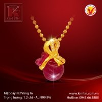 Mặt dây vàng 24K
