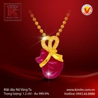 Mặt dây vàng 24K