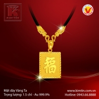 Mặt dây vàng 24K