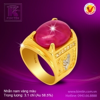 Nhẫn nam vàng 14k