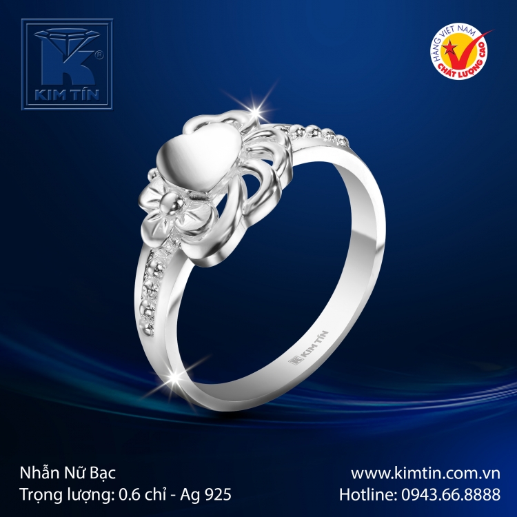Nhẫn Nữ - Bạc 925