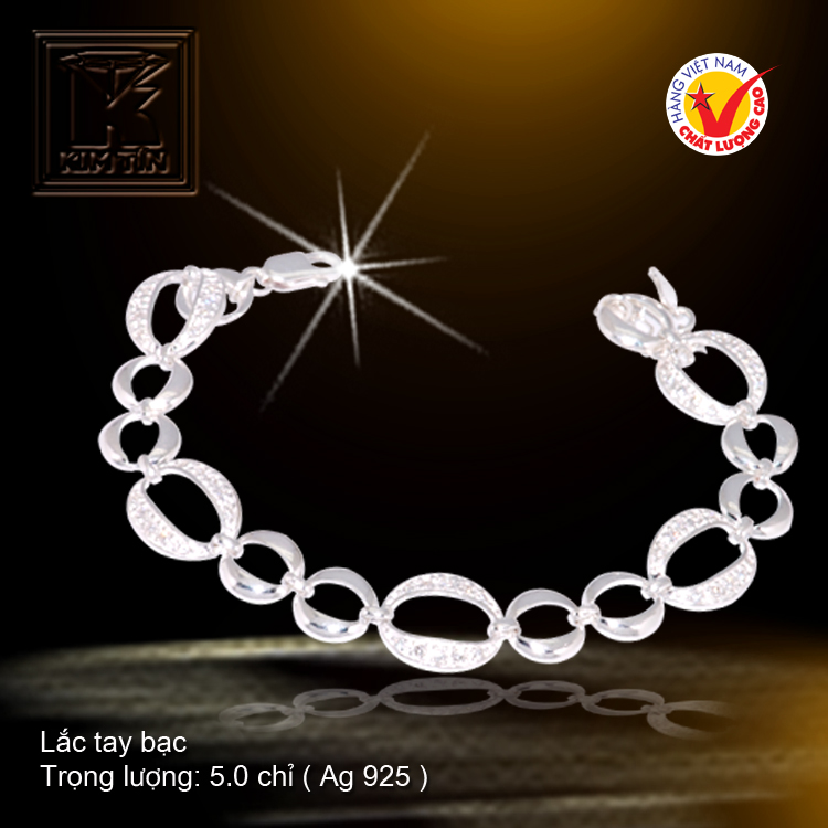 Lắc tay nữ - Bạc