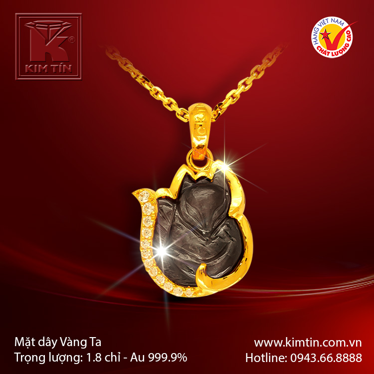 Mặt dây vàng 24K