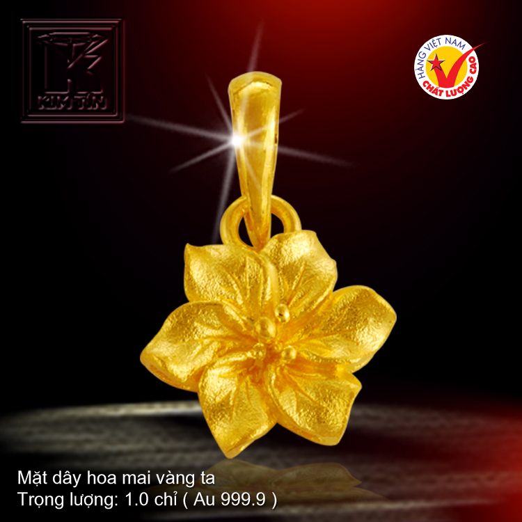 Mặt dây vàng 24K